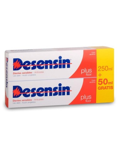 Desensin Plus Flúor 250 ml + 50 ml gratis