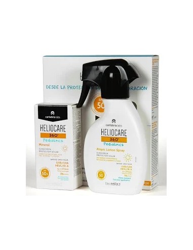 Heliocare 360º Pediatrics Pack Mineral SPF 50 +...