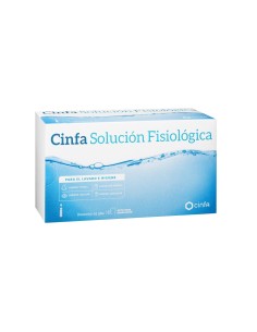 CINFA HIGIENE OFTALMICA SUERO FISIOLOGICO MONODOSIS 5 ML...