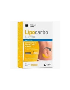 Lipocarbo bi-effect 60 comprimidos