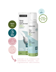 SUAVINEX SPRAY NASAL HIPERTÓNICO 120ML +3MESES