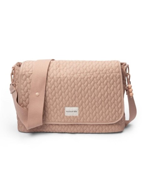 Suavinex Bolsa Maternidad Grande Bandolera Rosa