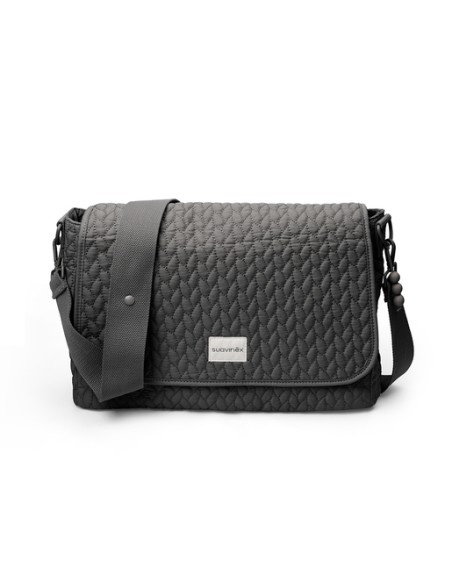 Suavinex Bolsa Maternidad Grande Bandolera Antracita