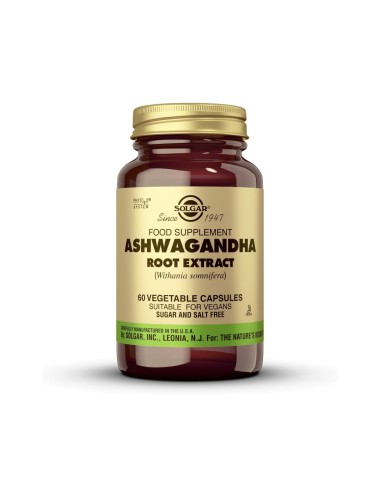 Solgar Ashwagandha Root Extract 60 Caps
