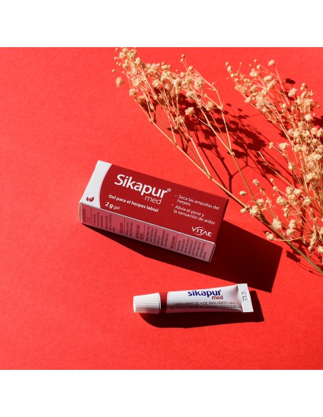 Sikapur med (Gel para el herpes labial )