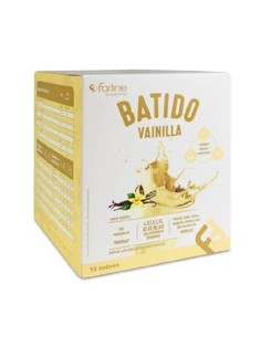 Farline Batido de proteinas sabor vainilla (15 sobres de...
