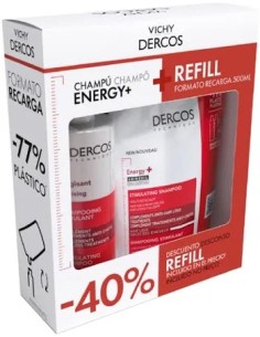 Dercos Champu Energy + + Refill  formato recarga 500ml