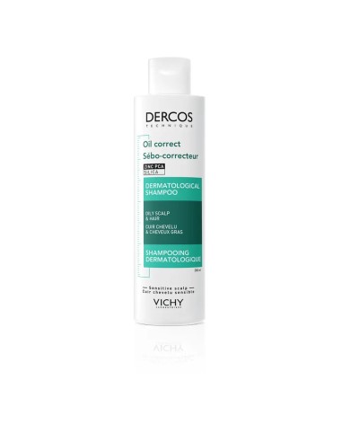 DERCOS CHAMPU TRATANTE SEBO CORRECTOR 200 ML