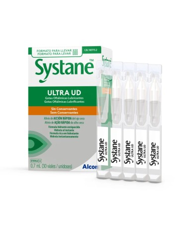 SYSTANE ULTRA GOTAS OFTALMICAS LUBRICANTES 30...