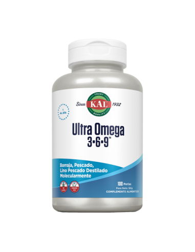 KAL ULTRA OMEGA 3-6-9 50 perlas