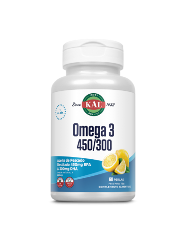 KAL OMEGA 3 450/300 60 perlas