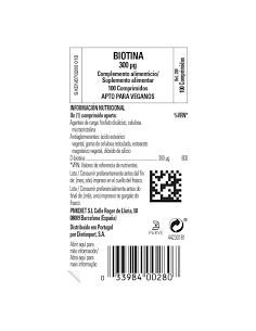 SOLGAR BIOTINA 300μg 2