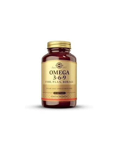 SOLGAR OMEGA 3-6-9 60 cápsulas