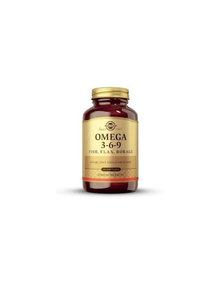 SOLGAR OMEGA 3-6-9 60 cápsulas