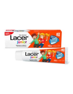 LACER JUNIOR GEL DENTAL 75ML FRESA
