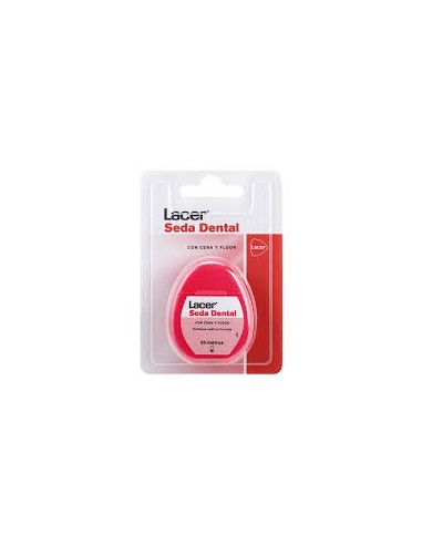 LACER SEDA DENTAL CON CERA FLUOR Y TRICLOSAN 50 M