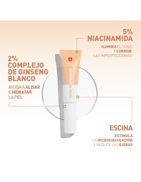ERBORIAN SUPER BB CONCEALER DORE 10ML