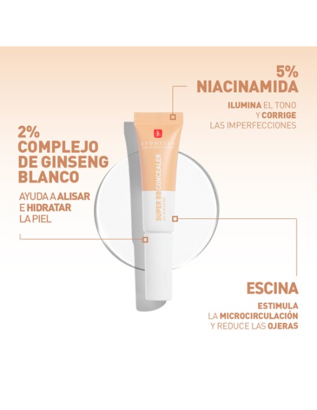 ERBORIAN SUPER BB CONCEALER NUDE 10ML