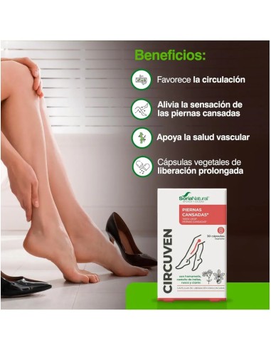 Circuven Soria natural  Piernas cansadas (30...