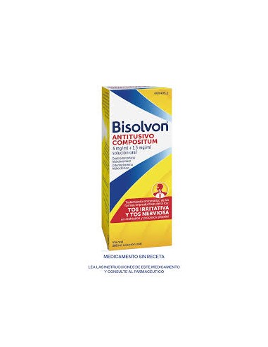 BISOLVON ANTITUSIVO COMPOSITUM 3 mg/ml + 1,5...