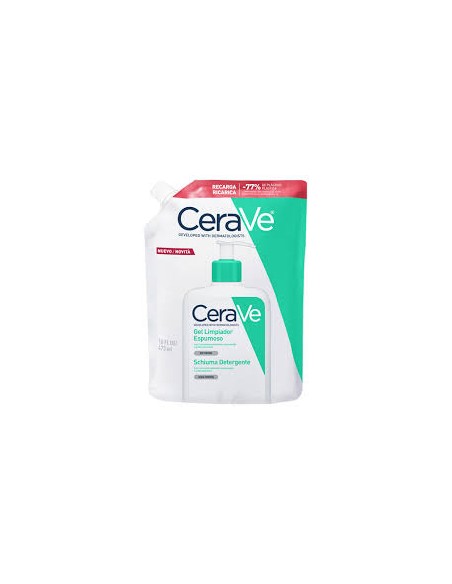CERAVE REFILL LIMPIADOR ESPUMOSO 473ml