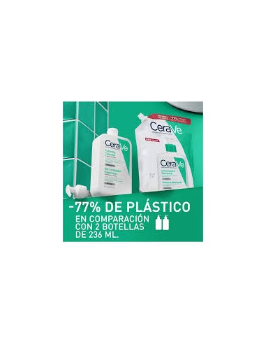 CERAVE REFILL LIMPIADOR ESPUMOSO 473ml