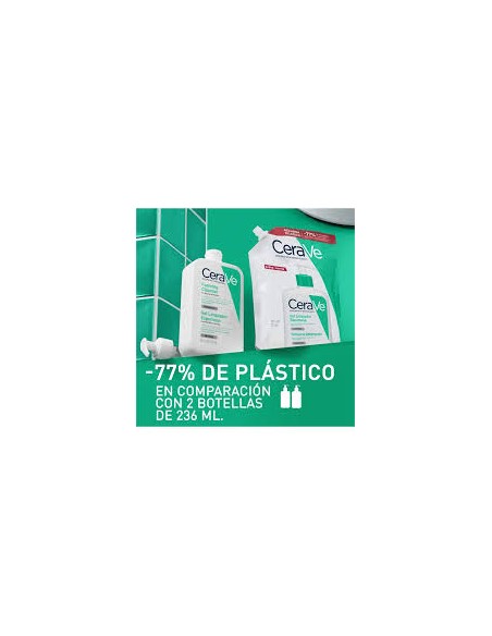 CERAVE REFILL LIMPIADOR ESPUMOSO 473ml