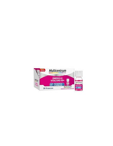MULTICENTRUM ENERGÍA & VITALIDAD 50+ (30 frascos)
