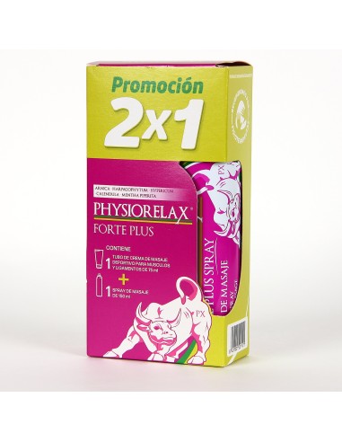 PHYSIORELAX FORTE PLUS PACK 2X1 SPRAY + CREMA