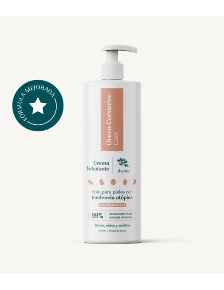 Green cornerss crema hidratante de avena 280 ml