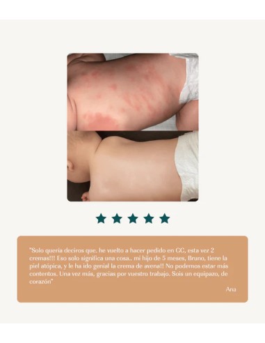 Green cornerss crema hidratante de avena 280 ml