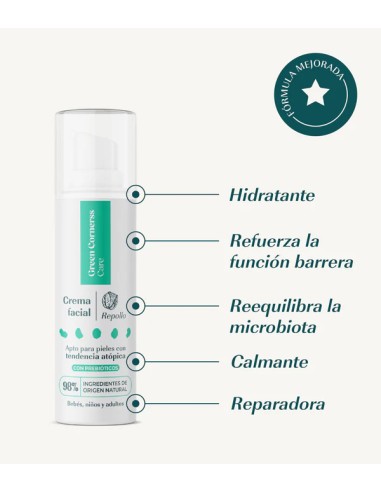 Green cornerss crema facial de repollo 1 envase...