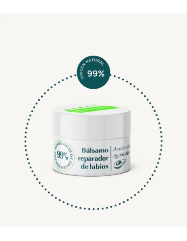 Green Cornerss Balsamo labial reparador con...