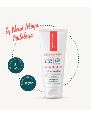 Green Cornerss crema de pies de tomate 75 ml