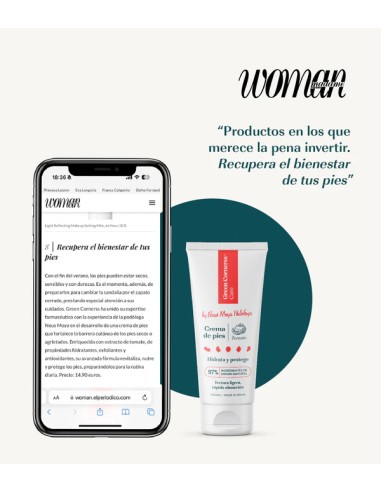 Green Cornerss crema de pies de tomate 75 ml