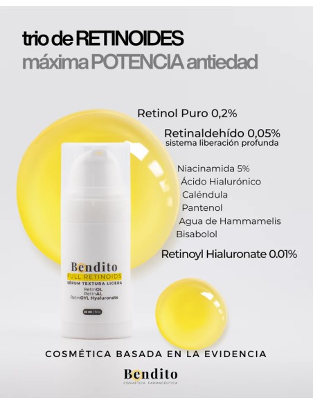 Bendito Full Retinoids Facial 30ml.