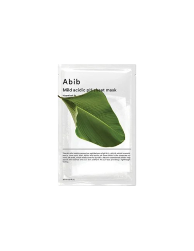 ABIB MASCARILLA FACIAL HEARTLEAF HOJA