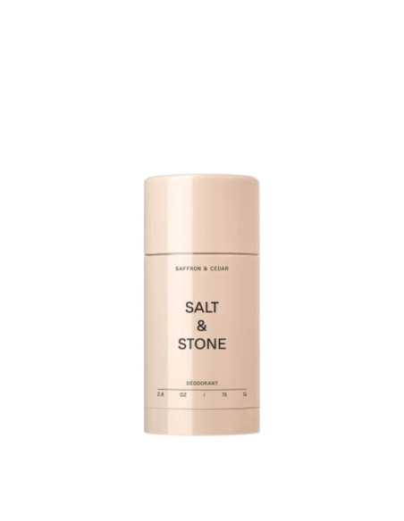 SALT & STONE DESODORANTE NATURAL SAFFRON & CEDAR 75g