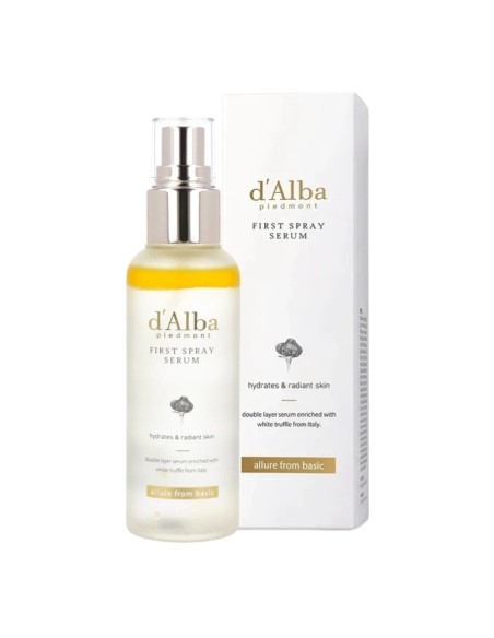 d ' alba First Spray Serum con extracto de trufa blanca