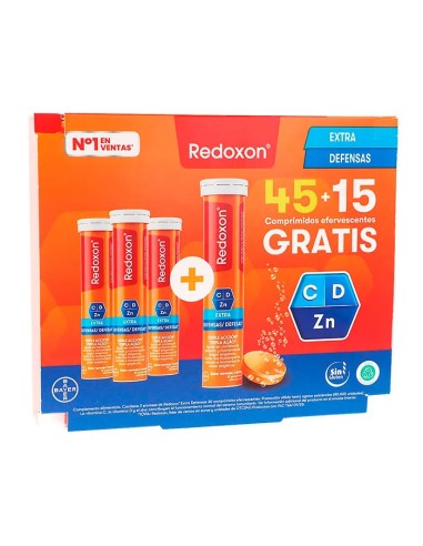 Redoxon Extra Defensas 45+15