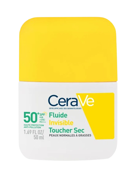 CERAVE SOLAR FLUIDO INVISIBLE TACTO SECO SPF50 50ML