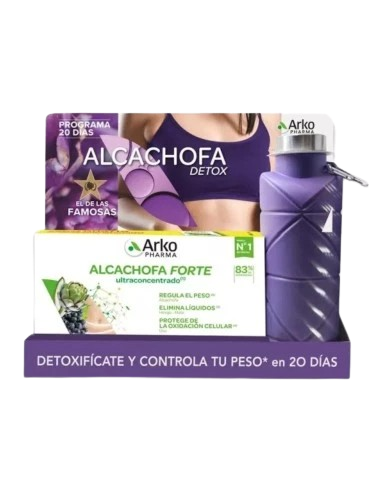 ARKO PACK ALCACHOFA FORTE BIO DETOX+ BOTELLA