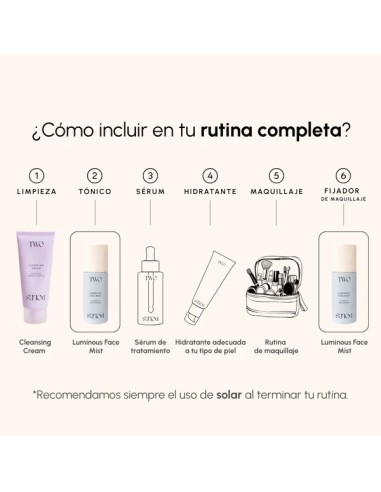 TWO POLES LUMINOUS FACE MIST BRUMA 80 ML