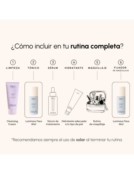 TWO POLES LUMINOUS FACE MIST BRUMA 80 ML