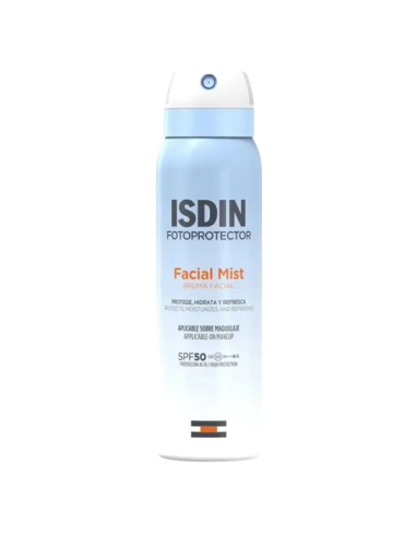 ISDIN FOTOPROTECTOR FACIAL MIST SPF 50 1 ENVASE...