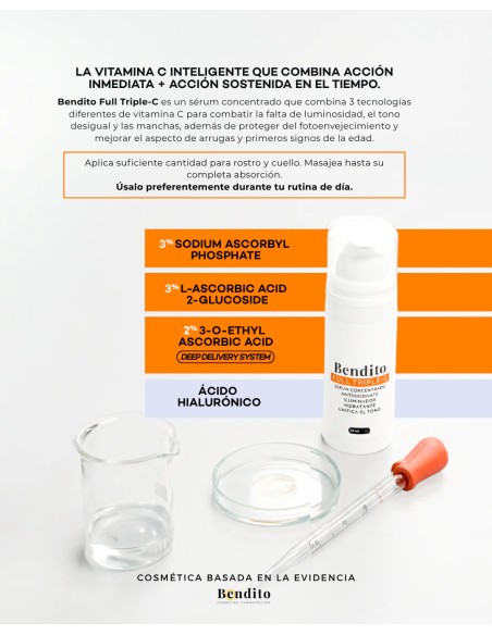 Bendito Full Triple-C. Serum concentrado 30ml