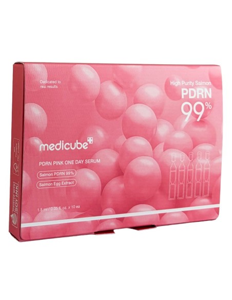 MEDICUBE PDRN PINK SERUM ONE DAY AMPOLLAS